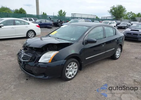 2012 Nissan Sentra 2.0 S из США, поврежденный, VIN 3N1AB6AP3CL783905